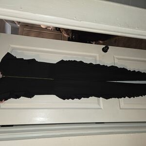 Sleek Black Straight Leg Pants